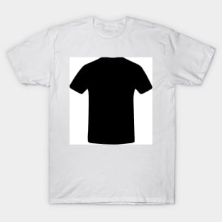 This is a Black T-Shirt T-Shirt